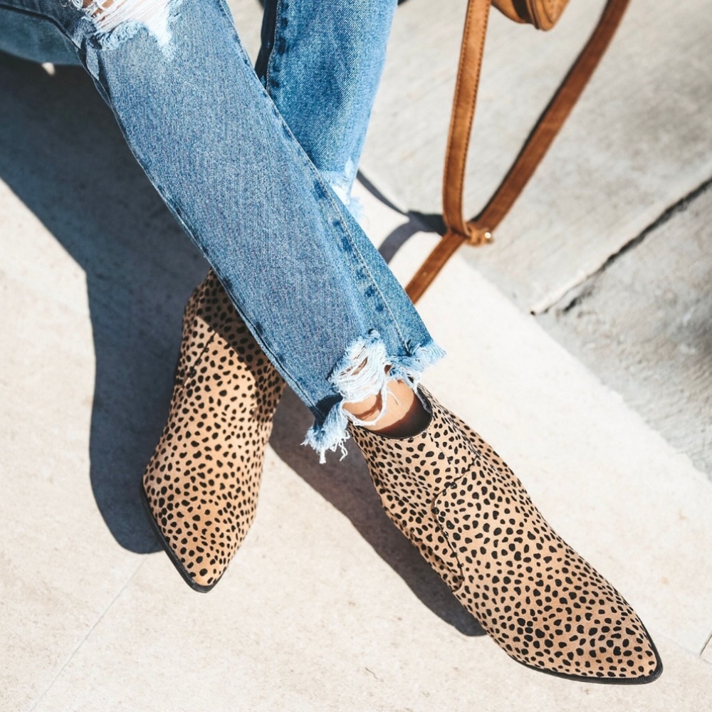 🚨ON SALE//Festival Szn//Tan leopard Booties - Picture 4 of 8